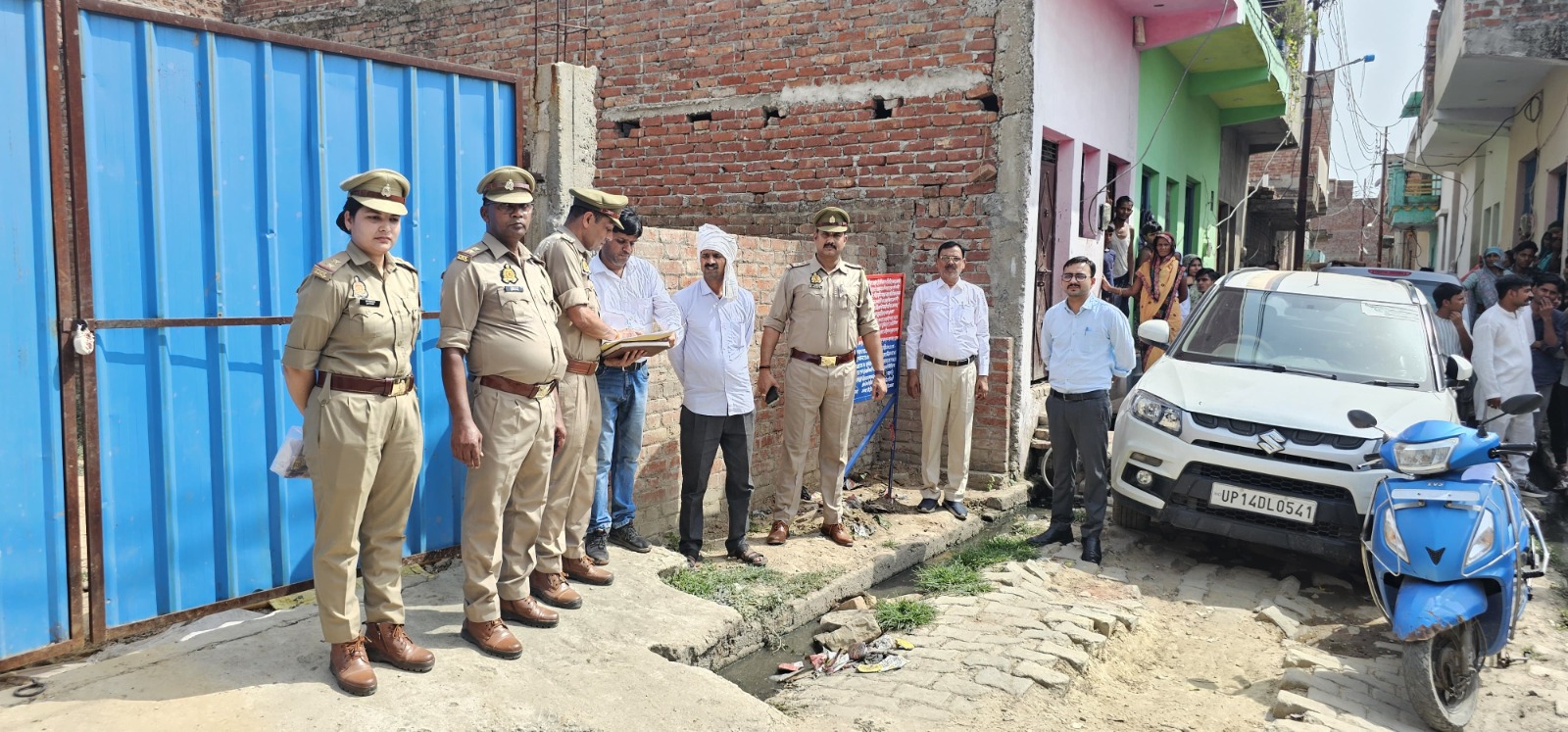 पुलिस ने गैंगस्टर अभियुक्त की 8 लाख से अधिक की सम्पत्ति किया कुर्क