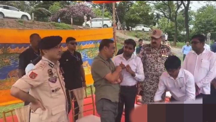 असम पुलिस को मिलेगा अत्याधुनिक प्रशिक्षण केंद्र, मुख्यमंत्री ने किया स्थल निरीक्षण