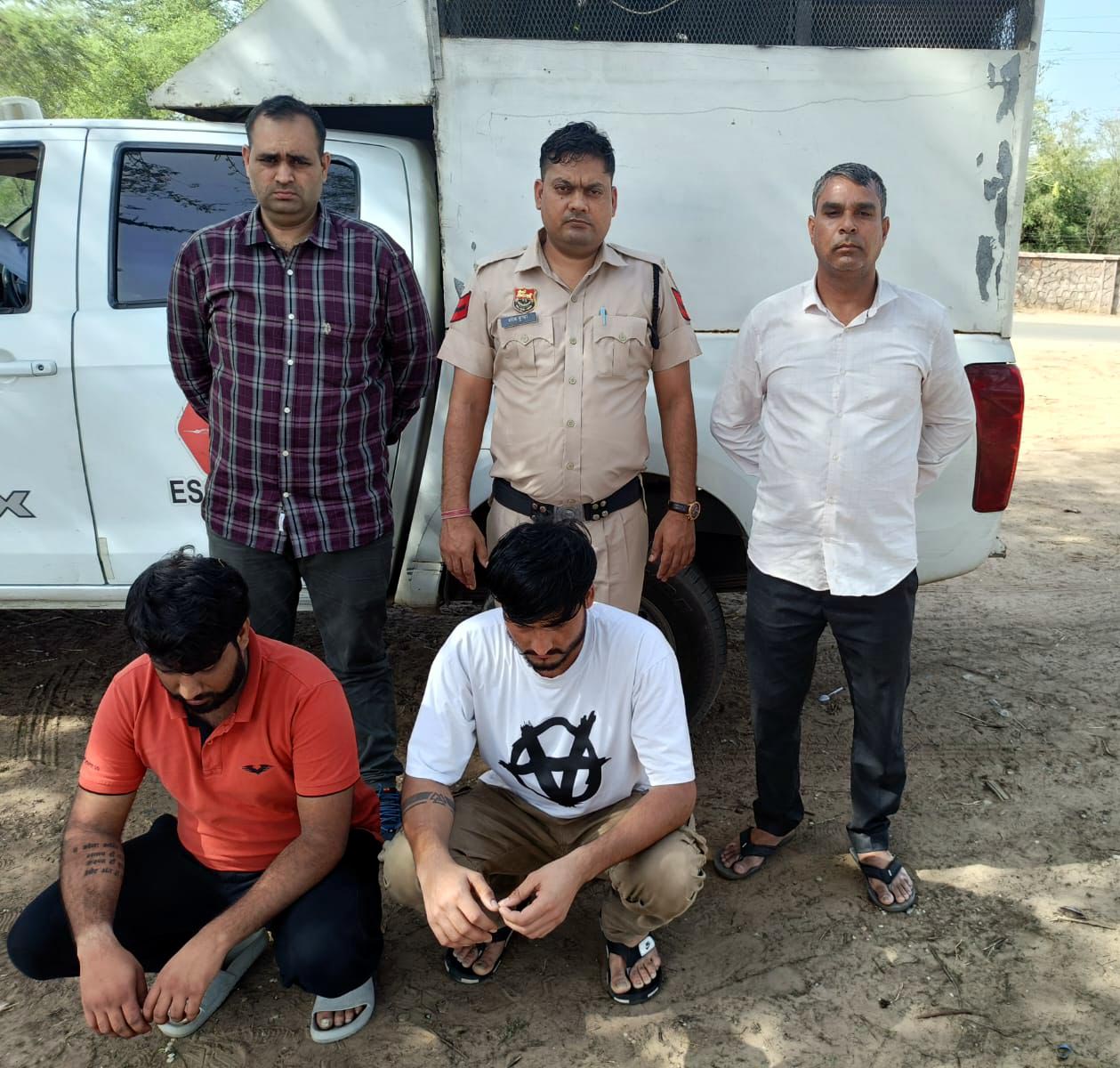 फरीदाबाद : शेयर मार्केट में मुनाफे के नाम पर ठगी, दो आरोपी गिरफ्तार