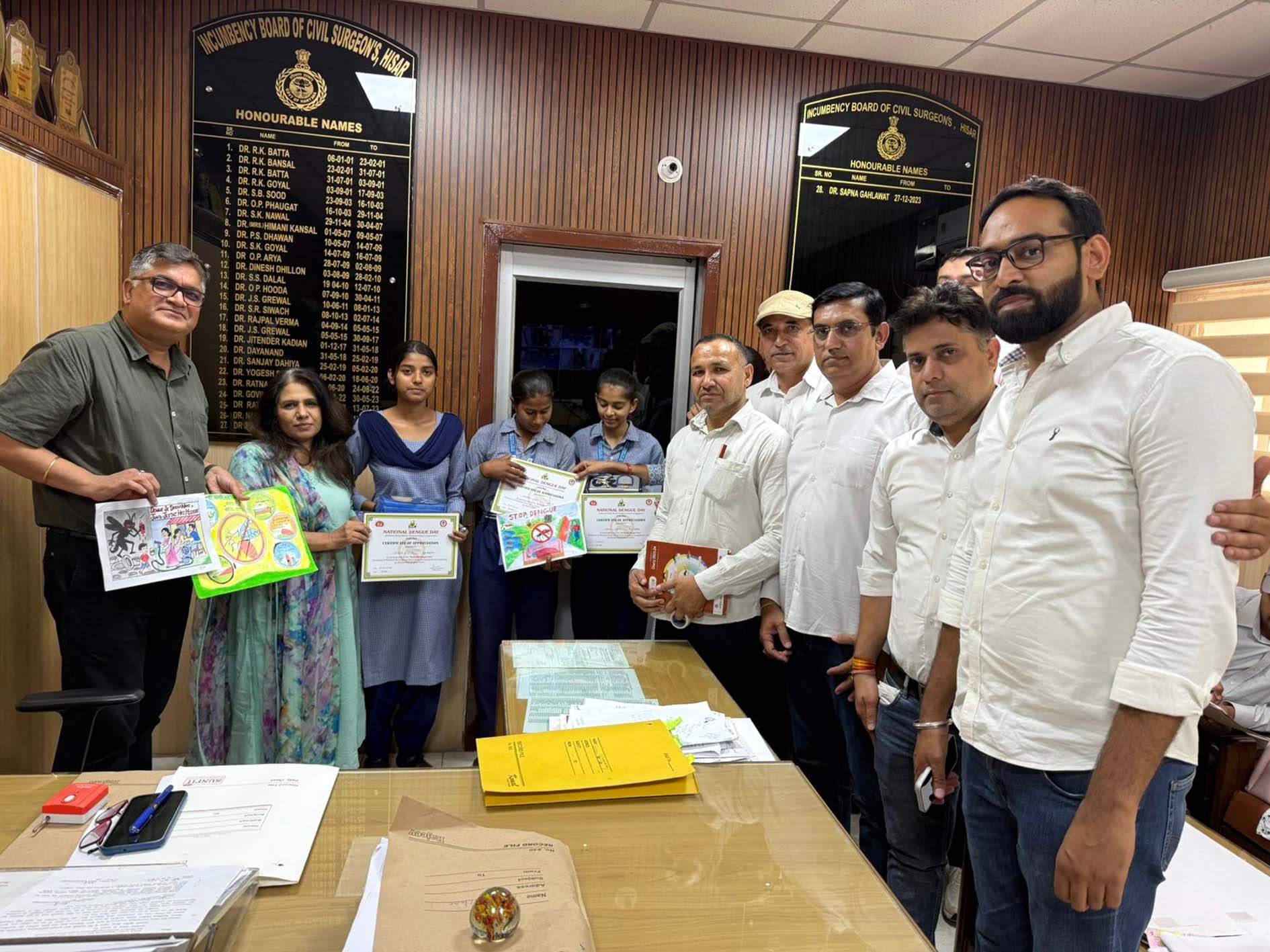 हिसार : जनसहभागिता से ही डेंगू पर प्रभावी नियंत्रण संभव: डॉ. सपना गहलावत