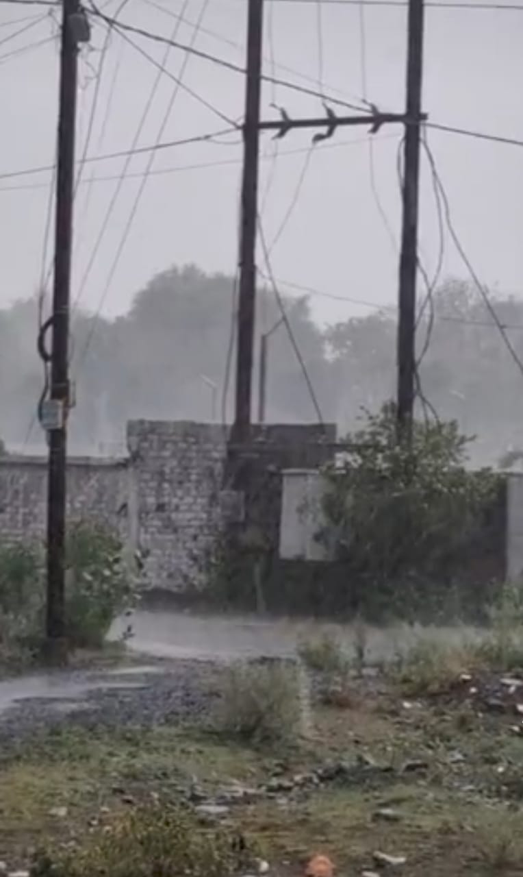 राजगढ़ः नौतपा से पहले झमाझम बारिश, गर्मी से मिली जिलेवासियों को राहत