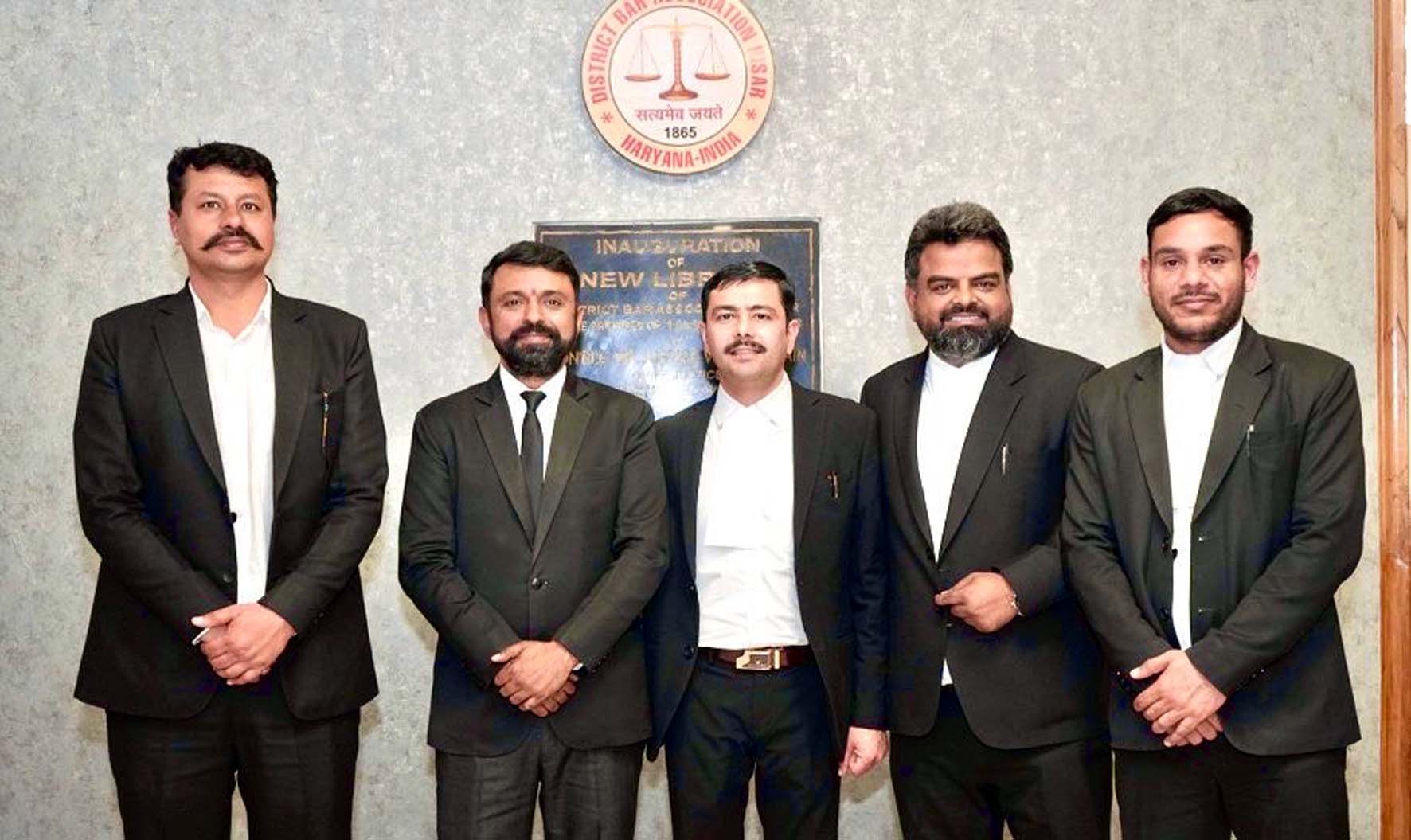 हिसार : न्यायमूर्ति बीआर गवई के सीजेआई बनने पर जिला बार एसोसिएशन खुशी जताकर दी शुभकामनाएं