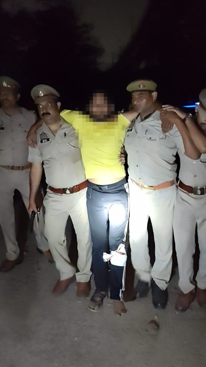गाजियाबाद में पुलिस व गोतस्करों में चली गोलियां