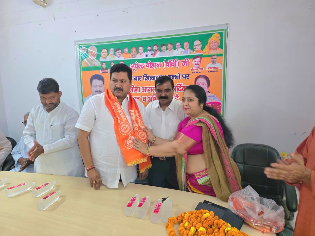 भाजपा जिला अध्यक्ष ने पार्टी कार्यकर्ताओं से तिरंगा यात्रा को सफल बनाने का किया आव्हान