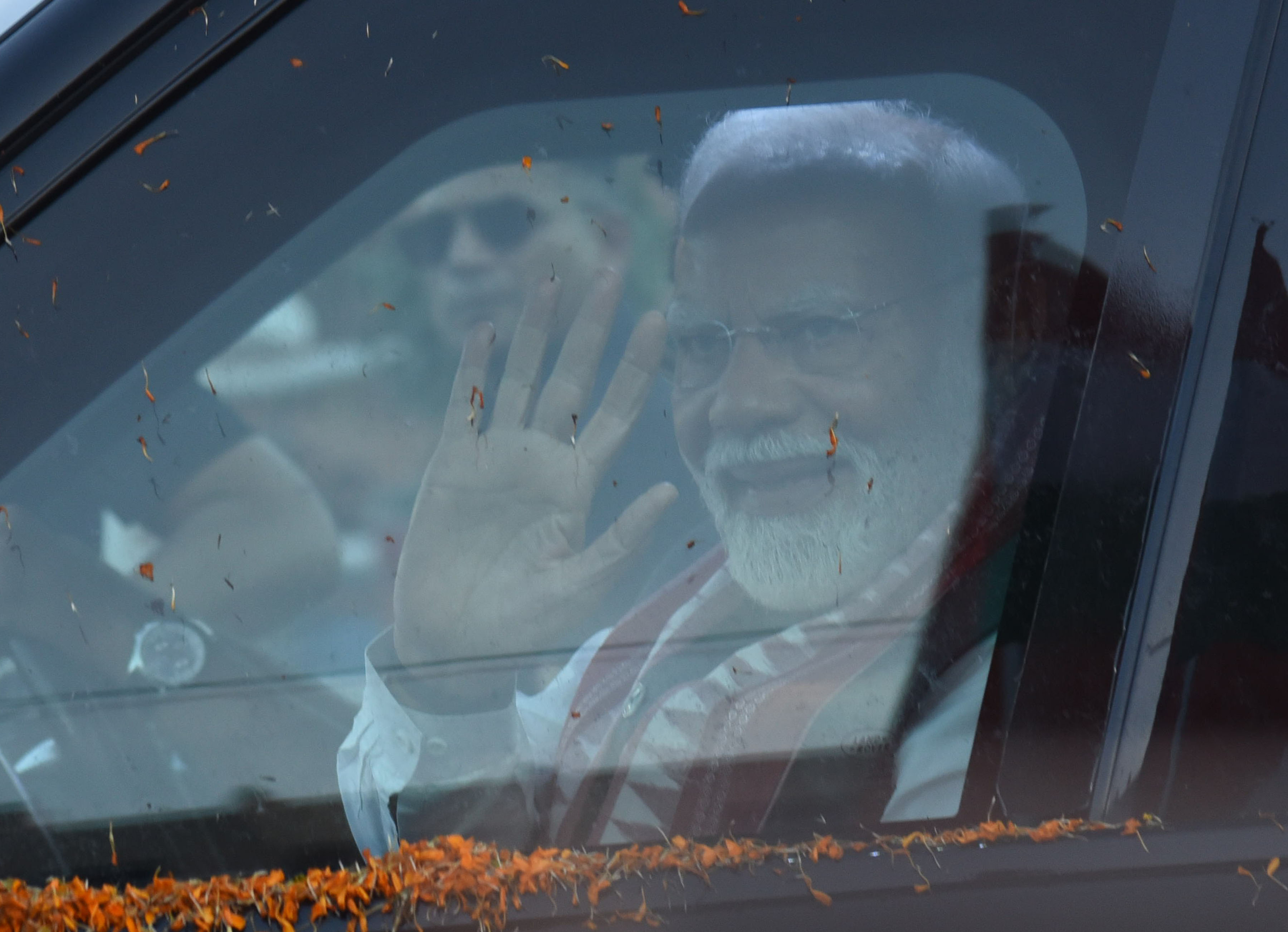 प्रधानमंत्री नरेंद्र मोदी का  रोड शो