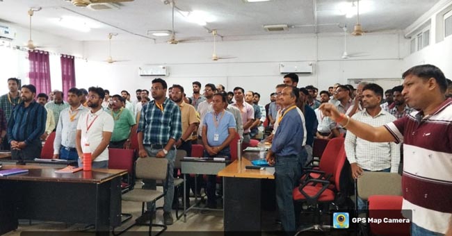 भारतीय रेल ट्रैक मशीन ट्रेनिंग सेंटर में पर्यावरण संरक्षण पर हुआ सेमिनार