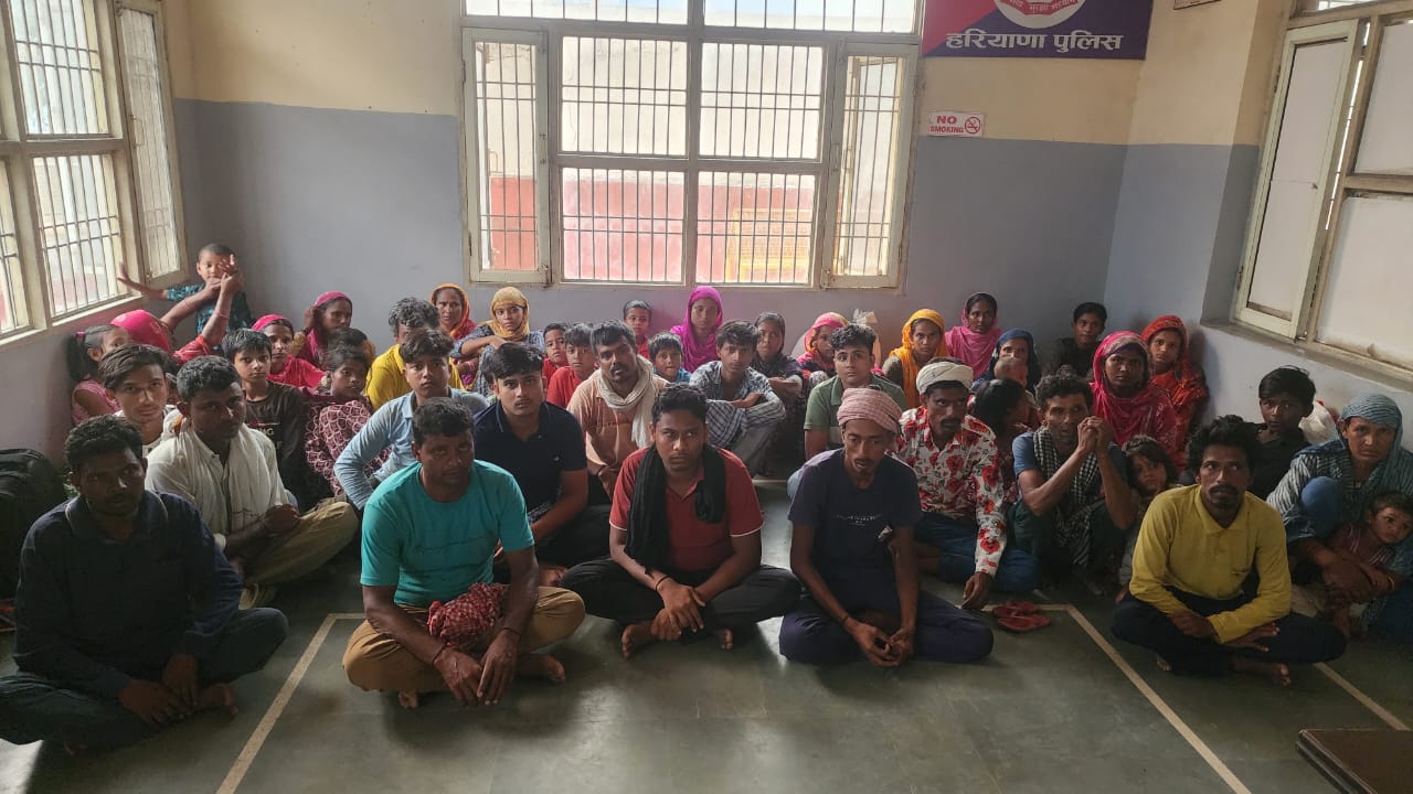 पलवल में अवैध बांग्लादेशियों पर पुलिस का शिकंजा, 130 होंगे डिपोर्ट
