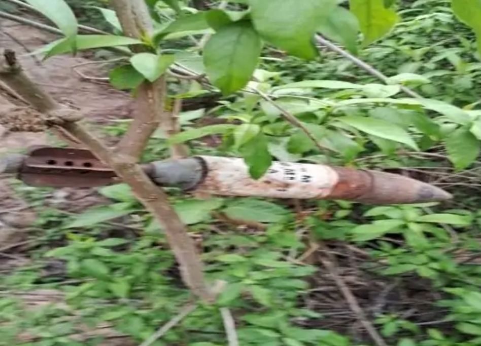 इंदौरा में खेत मे मिला जिंदा मोर्टार, सेना ने किया फिफ्यूज़