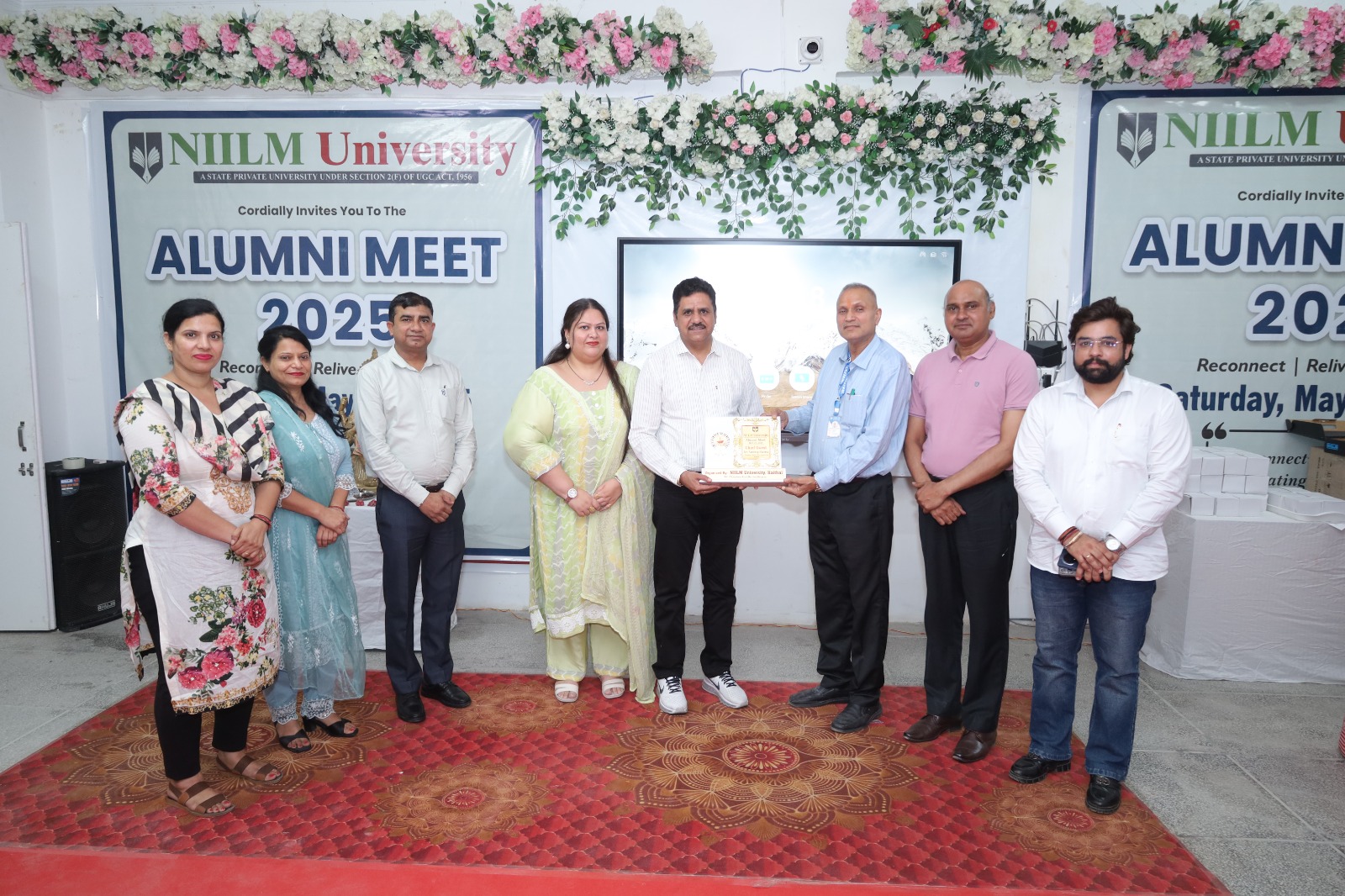 कैथल के एनआईआईएलएम विश्वविद्यालय में हुई एलुमनी मीट