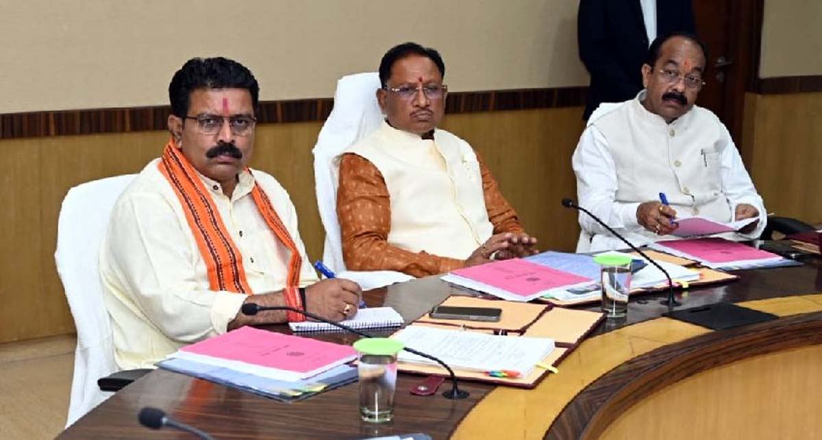 मुख्यमंत्री  साय की अध्यक्षता में  मंत्रिपरिषद की बैठक 14 को
