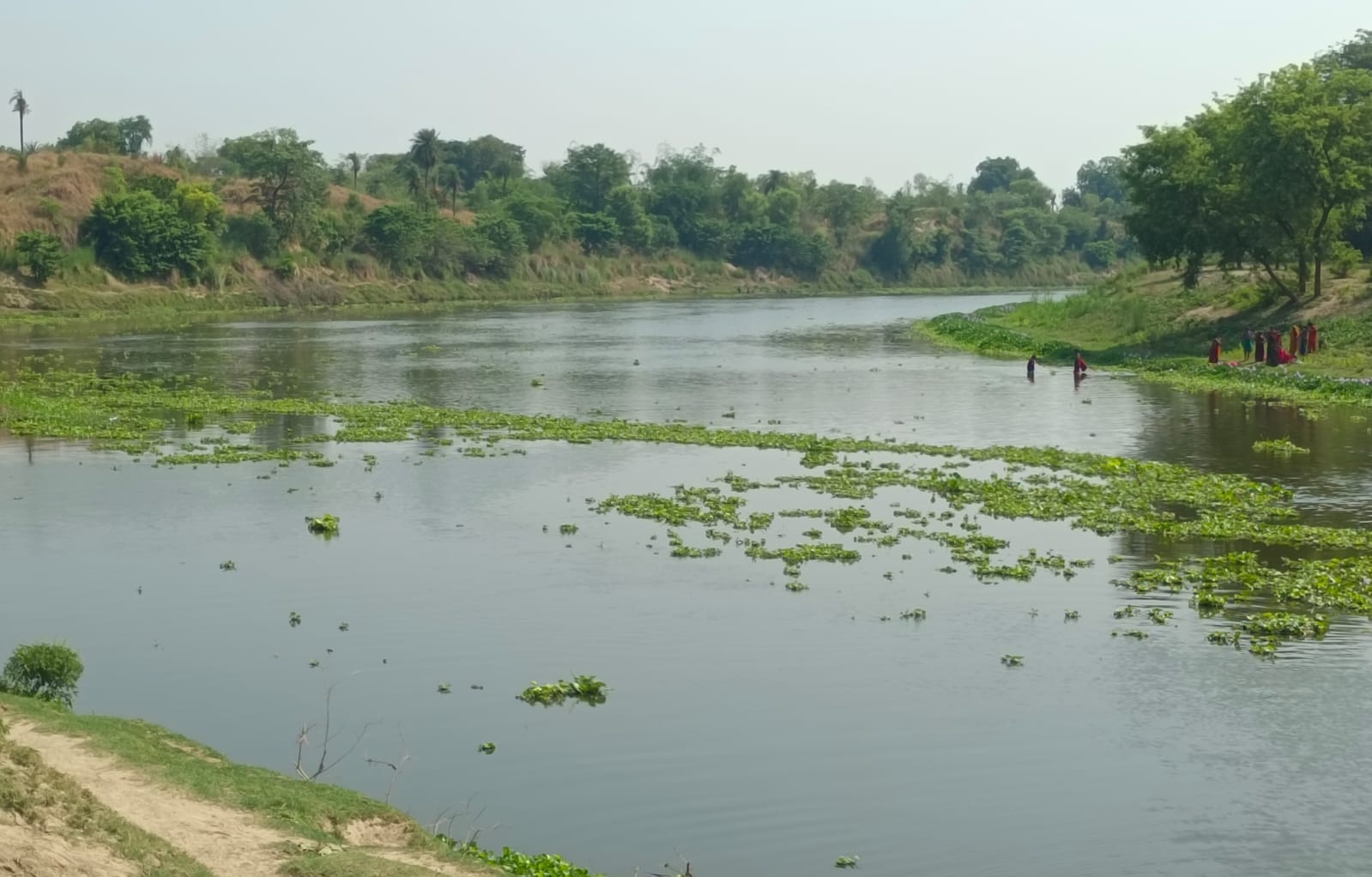 धो पाप स्थित गोमती नदी धो पाप स्थित गोमती नदी