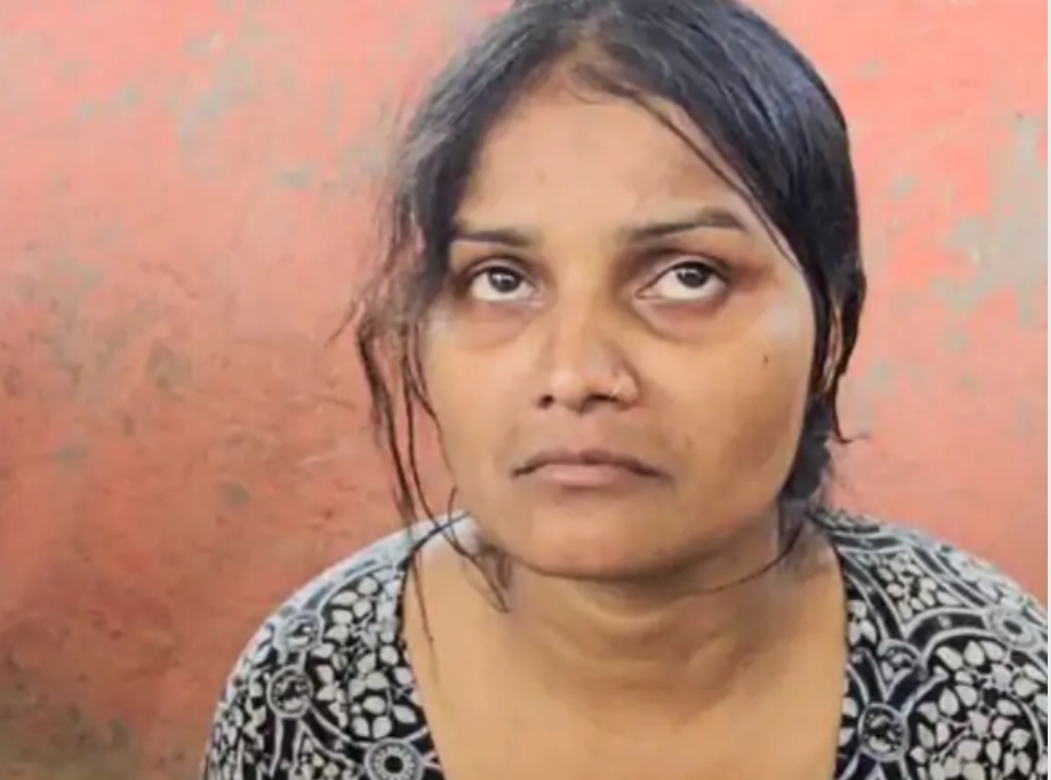 नहर कूदी महिला नहर कूदी महिला