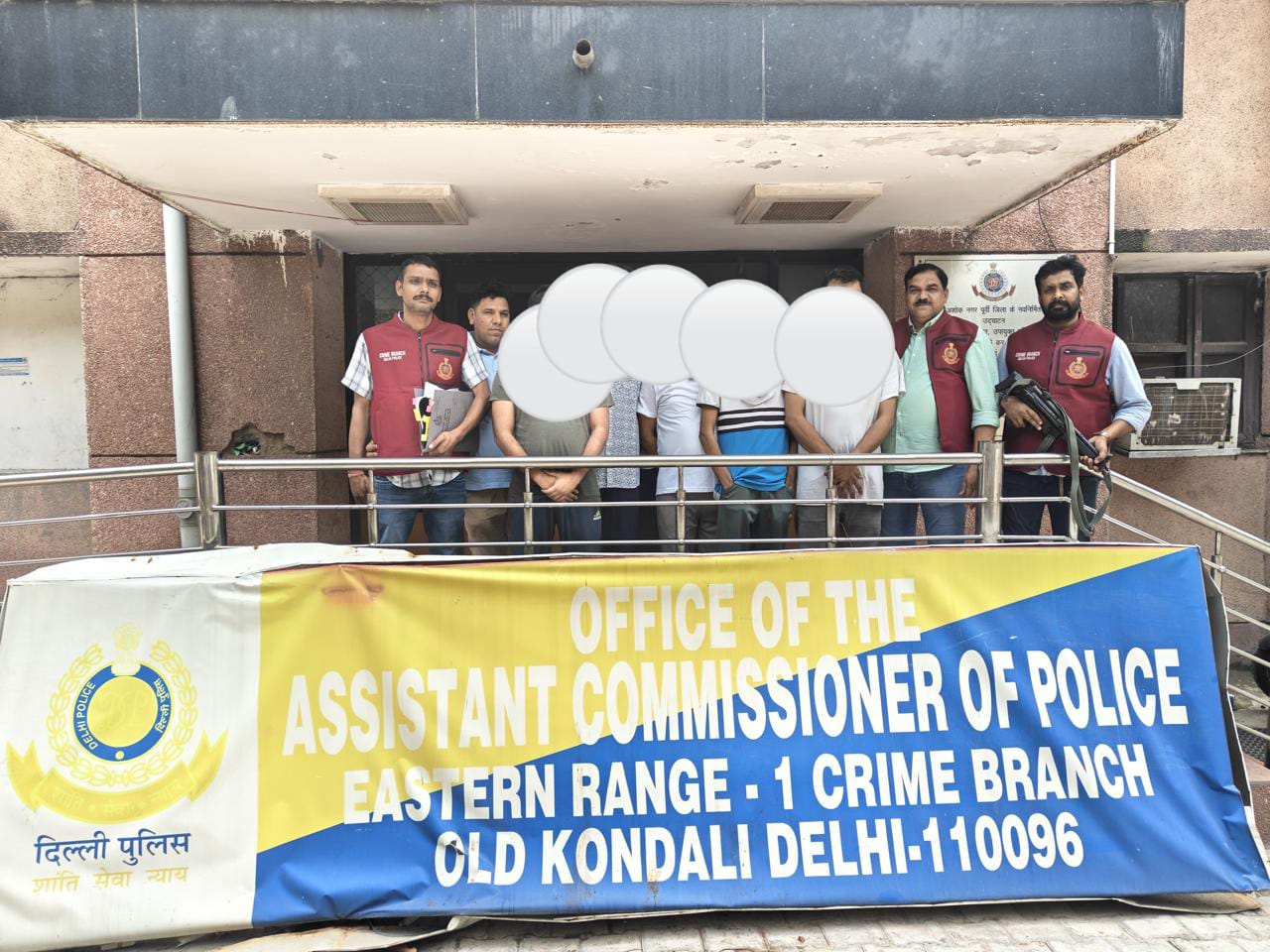 हथियार तस्करी के मामले में पांच आरोपित गिरफ्तार