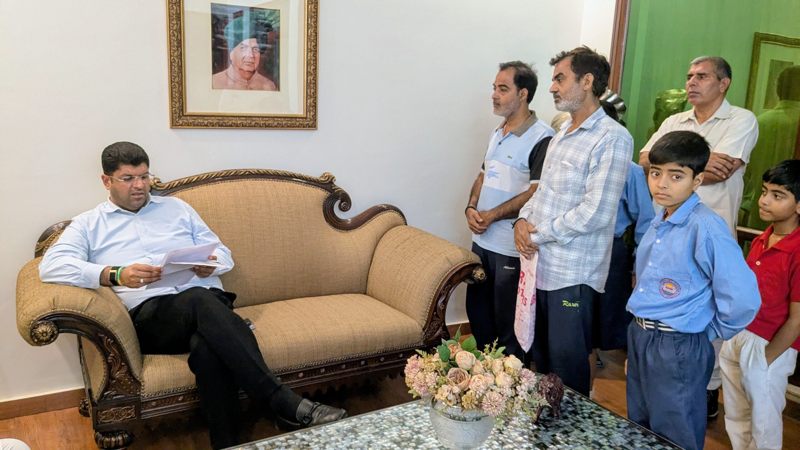 सिरसा: जेजेपी राज्यपाल व केंद्रीय मंत्रियों से मिलकर उठाएगी पानी का मुद्दा: दुष्यंत चौटाला