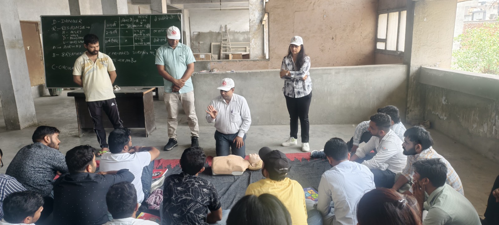 पानीपत में आपदा से बचने के लिए 55 प्रशिक्षु ले रहे प्रशिक्षण