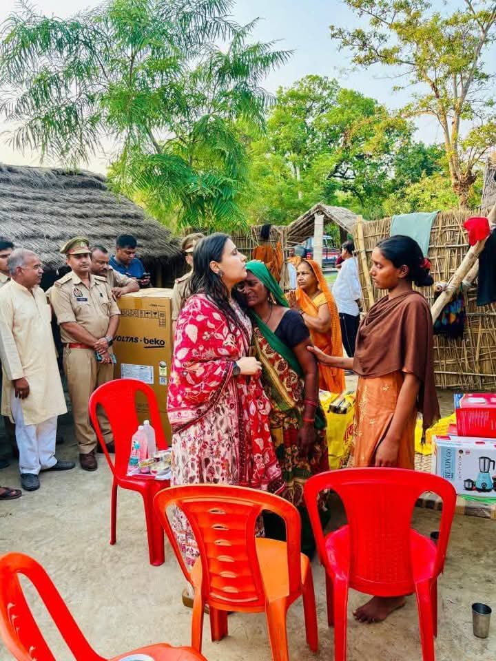 गोण्डा एसपी ने हत्यारों पर कसा शिकंजा तो पत्नी ने मृतक की बहन की शादी में सहयोग कर पेश की मिसाल