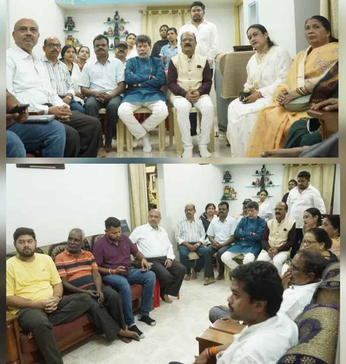 भाजपा प्रदेश अध्यक्ष ने कार्यकर्ताओं व वार्डवासियाें के साथ सुना ‘मन की बात’