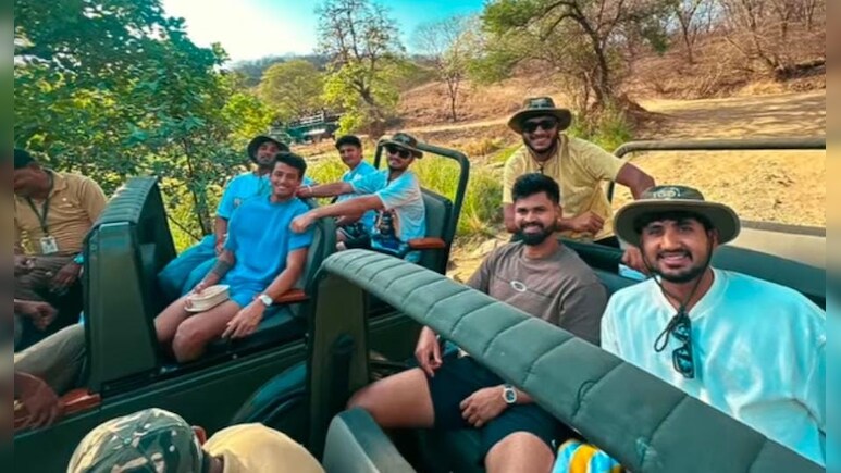 रणथंभौर में पंजाब किंग्स के खिलाड़ियाें ने देखा बाघों का रोमांच और जंगल की खूबसूरती