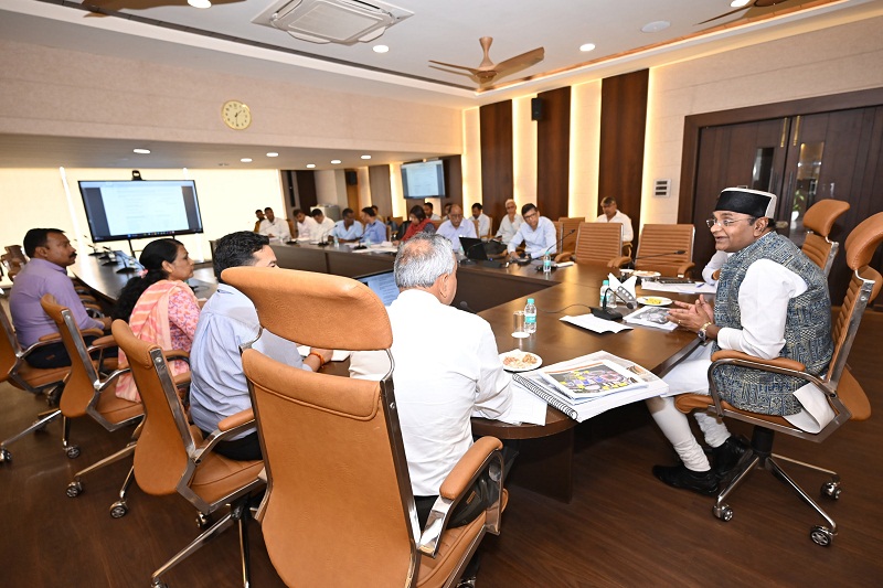 अंतरराष्ट्रीय स्पोर्ट्स कॉम्प्लेक्स को अत्याधुनिक बनाने के लिए गुणवत्ता पर दें बारीकी से ध्यान : मंत्री सारंग