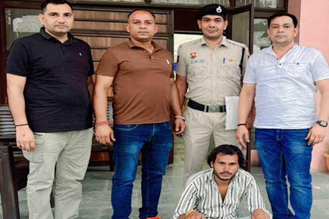 सोनीपत में तीन आरोपी अवैध हथियारों सहित गिरफ्तार