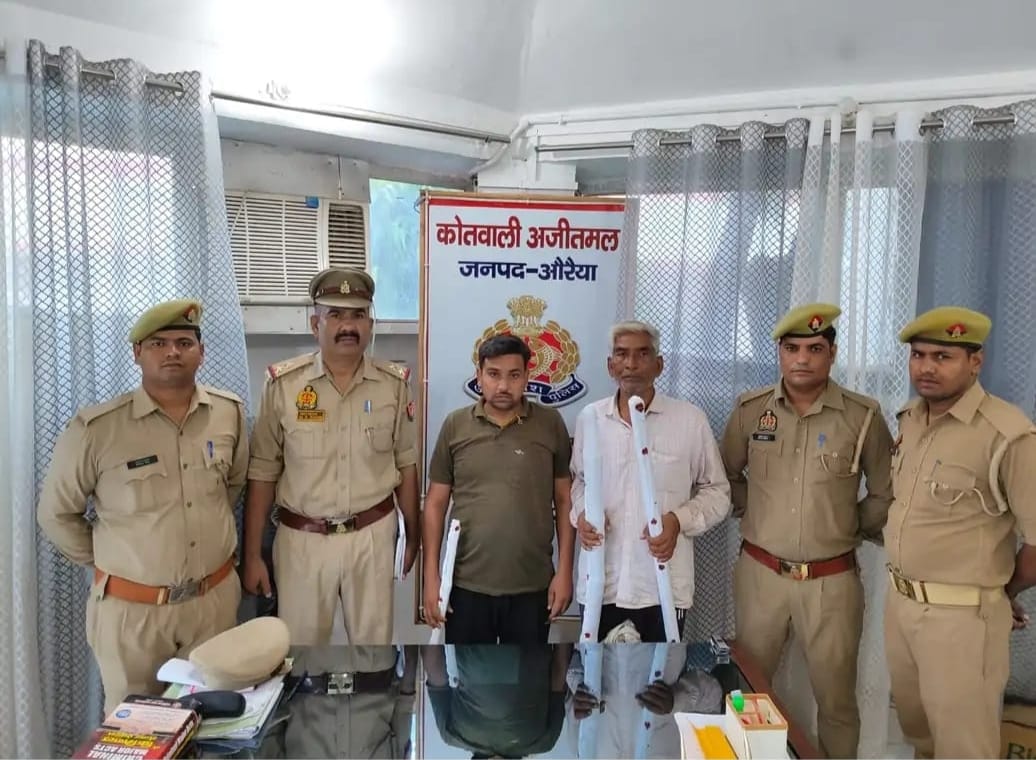 मारपीट में वृद्ध की मौत के चार आरोपिताें में दो को पुलिस ने गिरफ्तार कर भेजा जेल