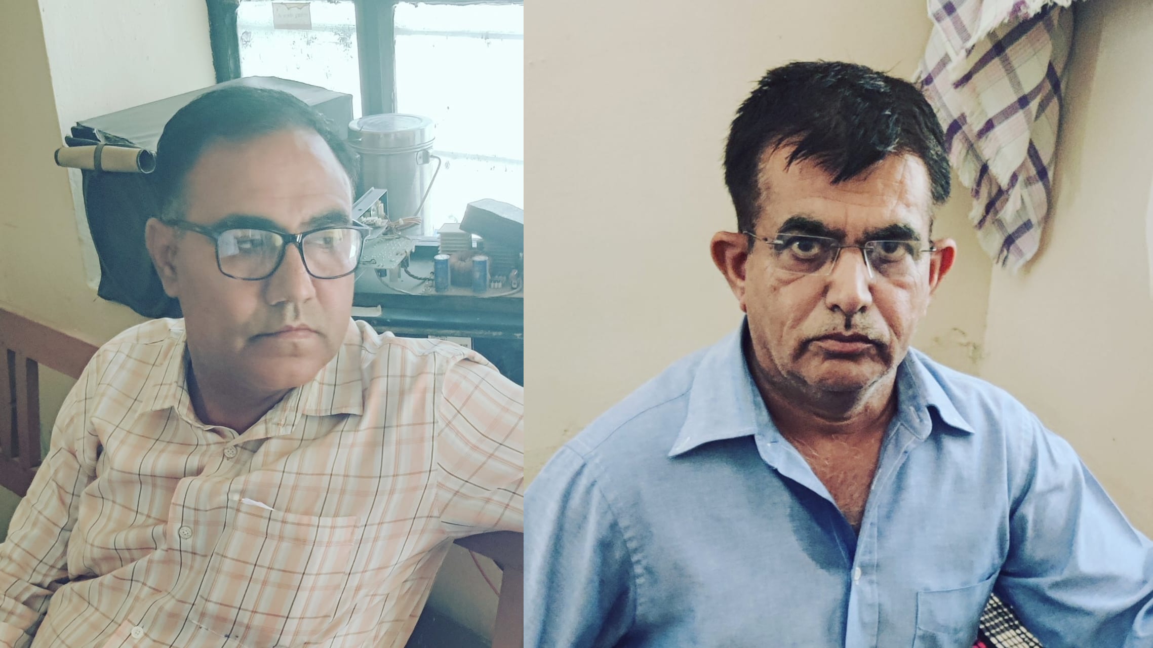 सहायक अभियंता और सहायक प्रशासनिक अधिकारी तीस हजार रुपये की रिश्वत लेते गिरफ्तार