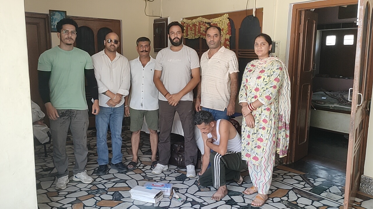 रिहायशी मकान से 16.20 ग्राम चिट्टा बरामद, एक गिरफ्तार