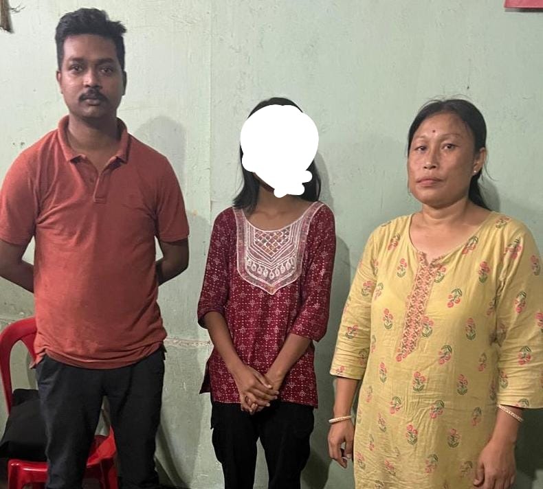 लापता नाबालिक लड़की बरामद