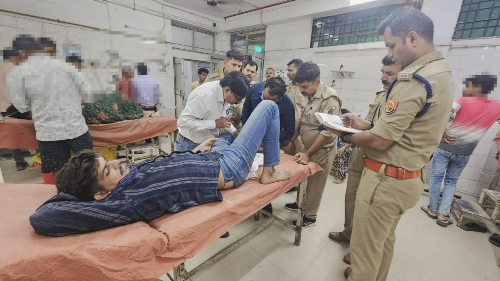 पुलिस मुठभेड़ में एक गौ तस्कर गिरफ्तार