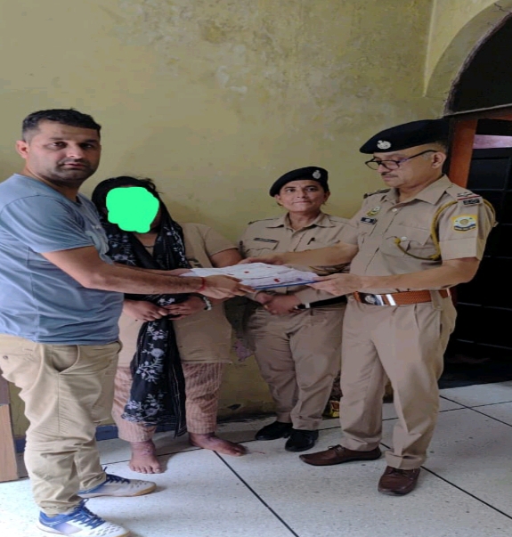 पांवटा साहिब में महिला के पास से 9 ग्राम स्मैक व ₹14,000 नकद बरामद