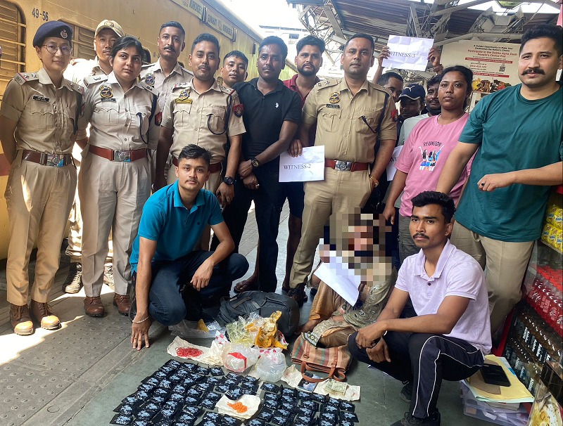 रेसुब की त्वरित कार्रवाई से मादक पदार्थ जब्त, आरोपित गिरफ्तार