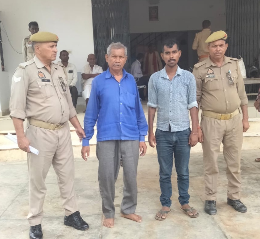 फर्जी जमीन रजिस्ट्री में वांछित दो आरोपित गिरफ्तार, भेजे गए जेल
