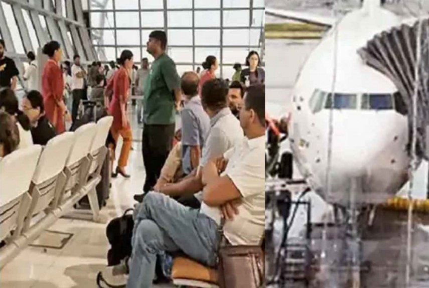 बैंकॉक से आ रहे बोइंग-737 मैक्स-8 विमान में तकनीकी खराबी, टेकऑफ से पहले थ्रस्ट फेल, 190 यात्री फंसे