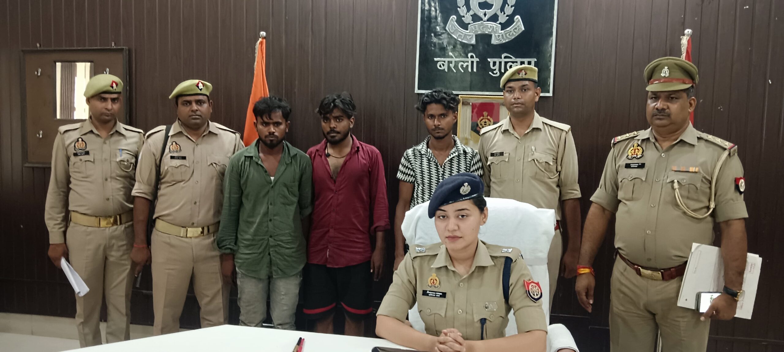 फरीदपुर पुलिस ने पकड़ा बाइक चोर गिरोह, तीन गिरफ्तार, छह बाइक बरामद