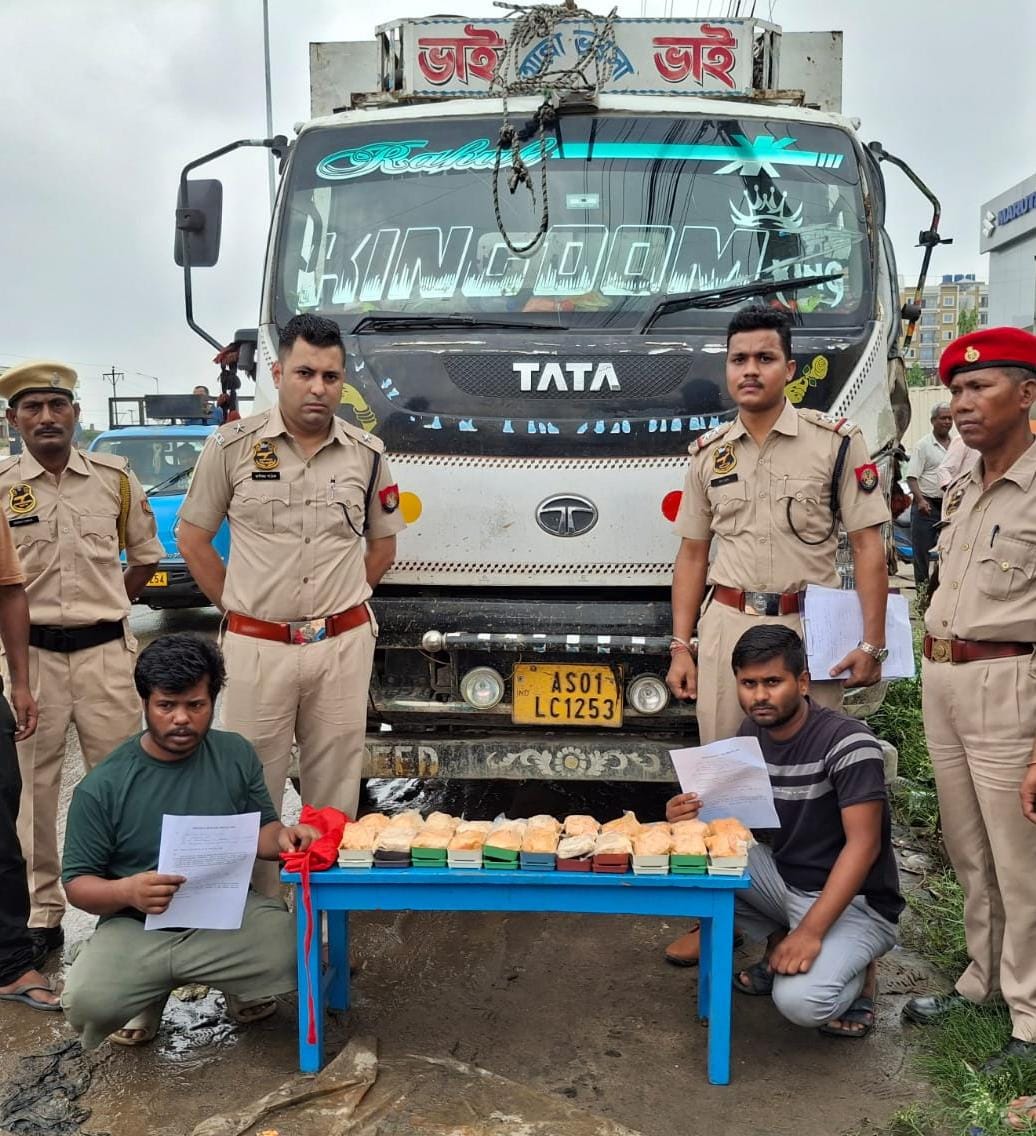 295.5 ग्राम हेरोइन समेत दो ड्रग्स तस्कर गिरफ्तार
