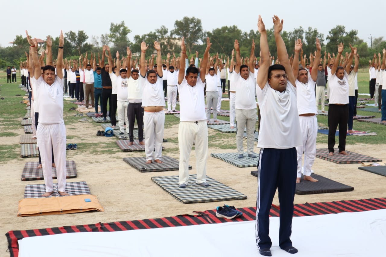 सिरसा: योग हमारे पूर्वर्जों की देन: एसपी