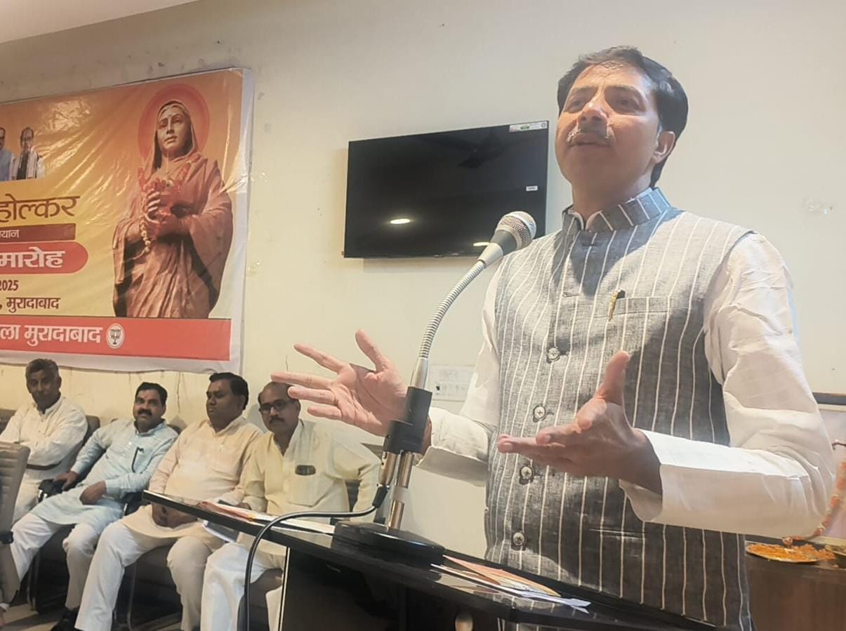 रानी अहिल्याबाई सदैव सनातन एवं राष्ट्र के प्रति जागरूकता के साथ आगे बढ़ीं : राजेश यादव