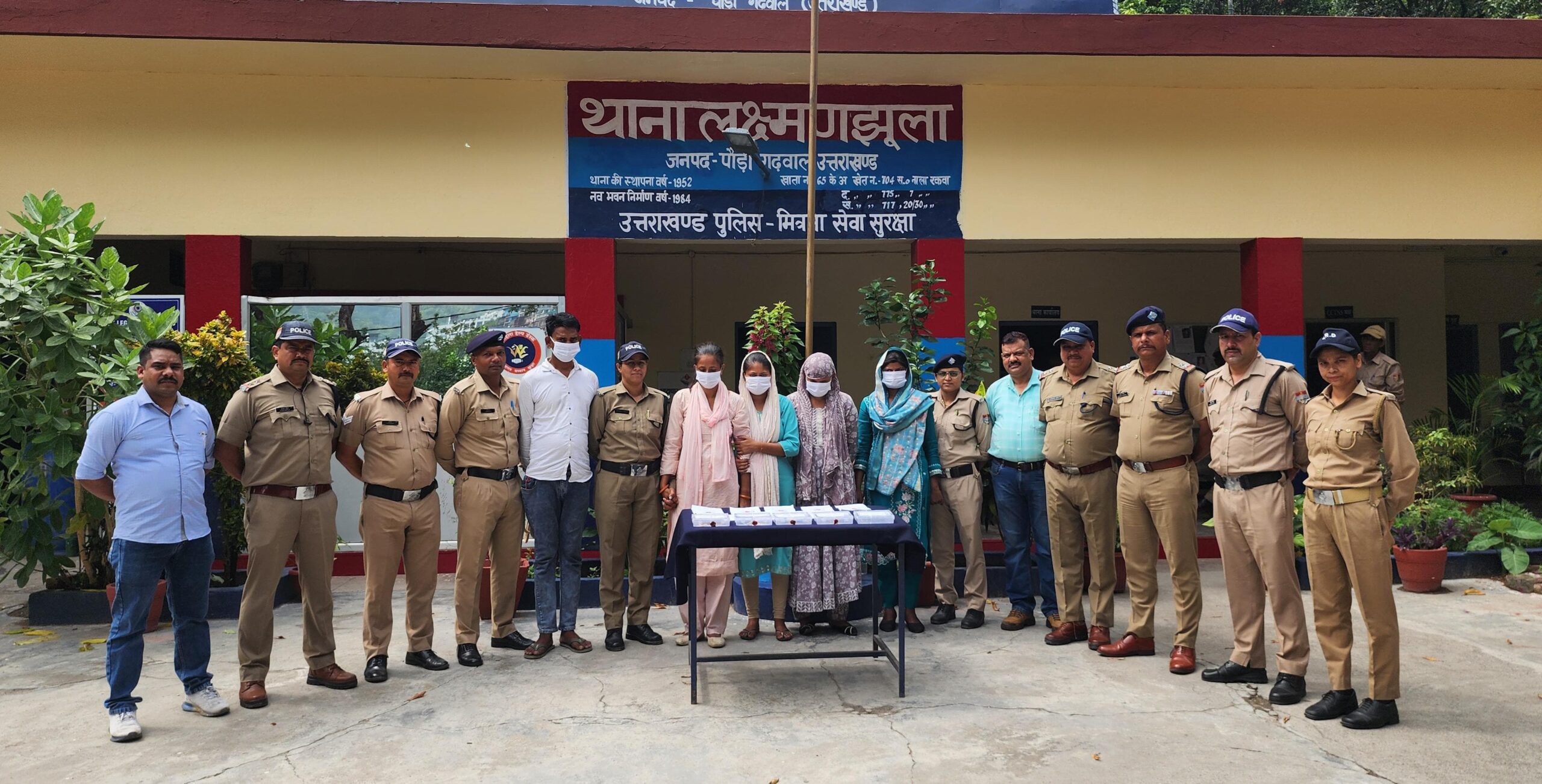 चेन चोरी करने वाले मेवाती गिरोह का पर्दाफाश, पांच गिरफ्तार, सात लाख की चेन बरामद
