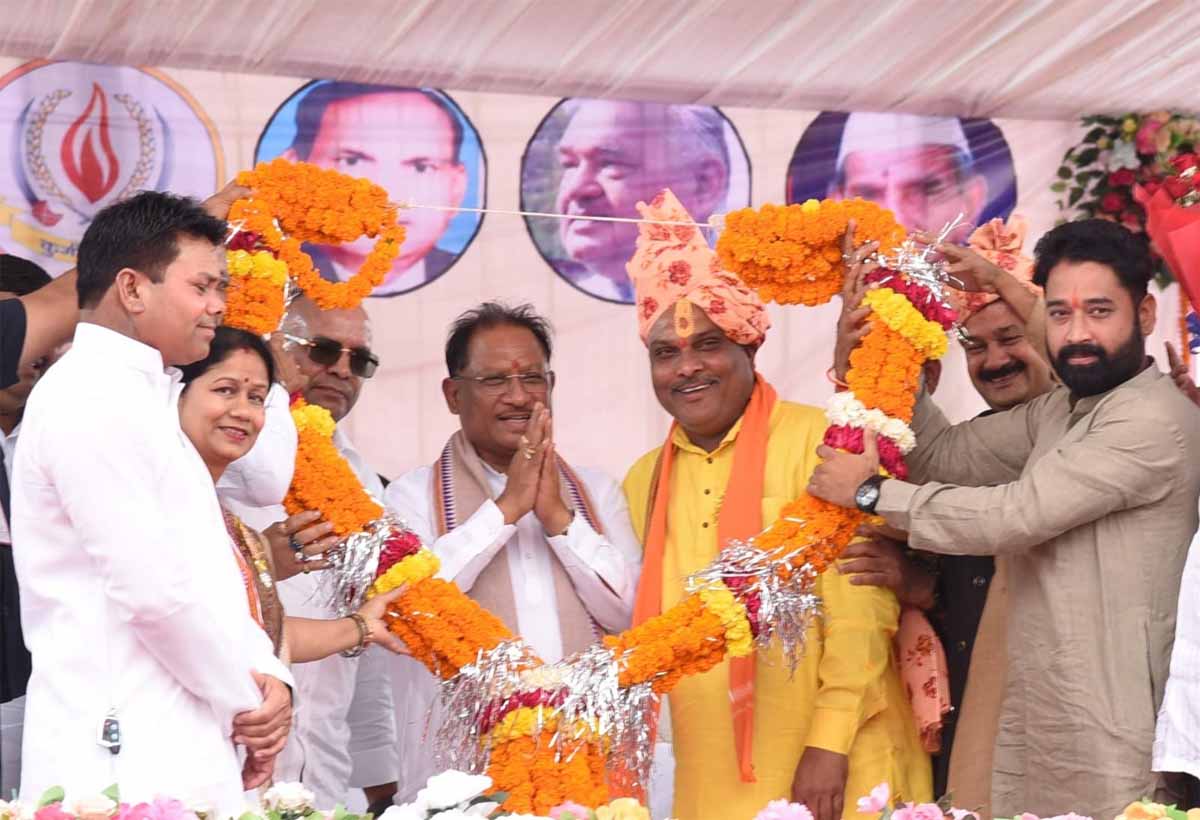 छत्तीसगढ़ को विकसित राज्य बनाने में सामाजिक संस्थाओं की है महत्वपूर्ण भूमिका : मुख्यमंत्री साय
